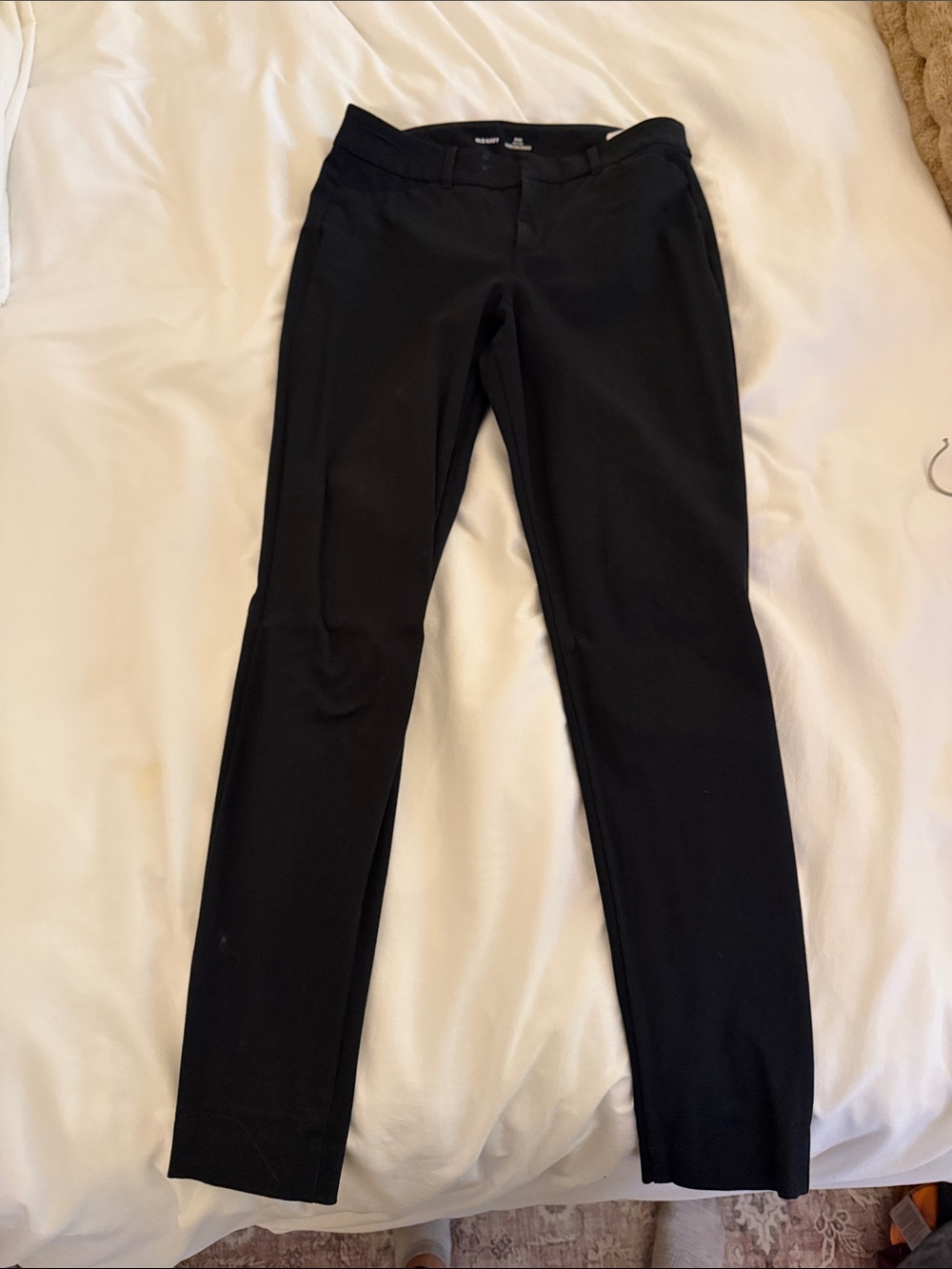 Old Navy Black Straight-Leg Dress Pants
